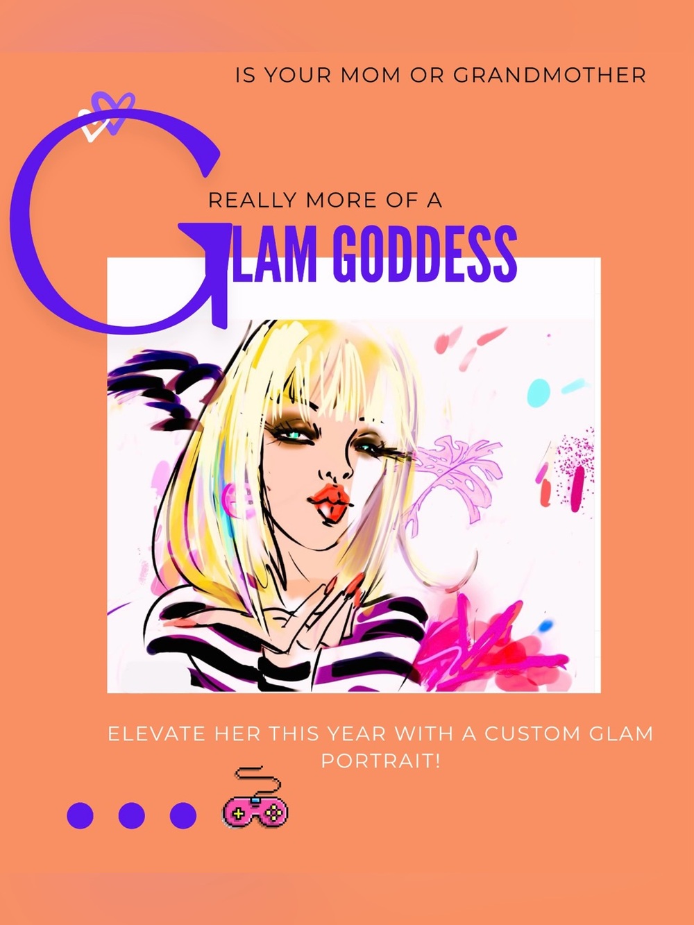 ✨ Mother’s Day Gifts, Glam Goddess Portraits ✨